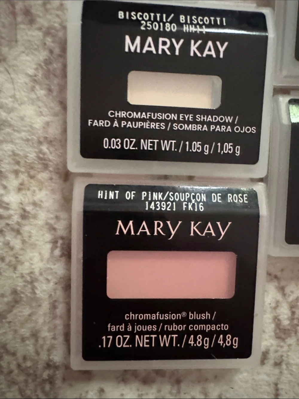 Mary Kay Chromafusion Eye Shadow & Blush Set - Pink, Cream, Plum, Taupe